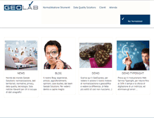 Tablet Screenshot of geolab-solutions.com